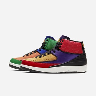 Pantofi Casual Nike Air Jordan 2 Retro Dama Rosii Violet Albastru Regal Negrii | KWGE-31964